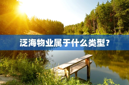泛海物业属于什么类型？