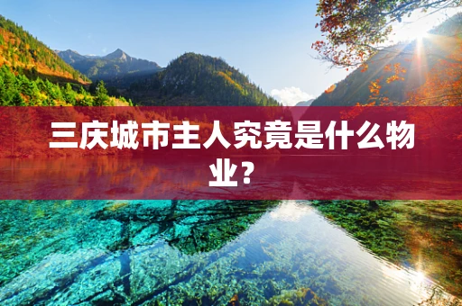 三庆城市主人究竟是什么物业？