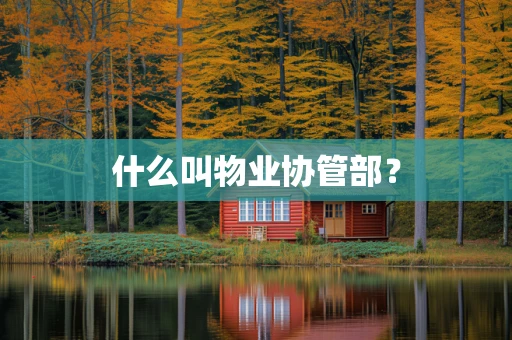 什么叫物业协管部？