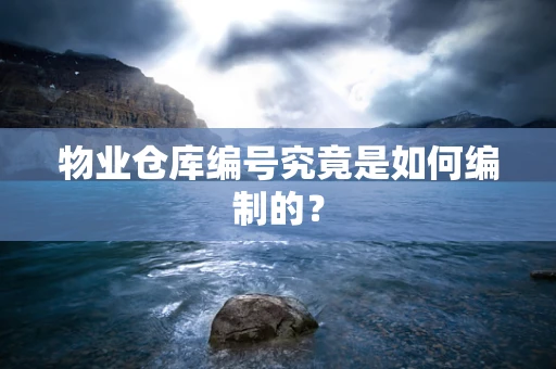 物业仓库编号究竟是如何编制的？