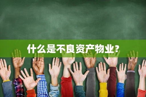 什么是不良资产物业？
