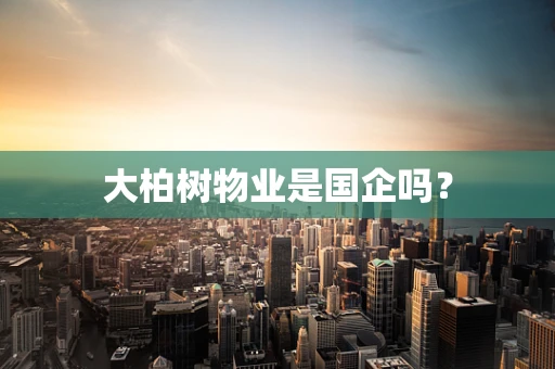 大柏树物业是国企吗？