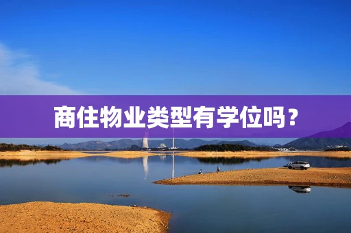 商住物业类型有学位吗？