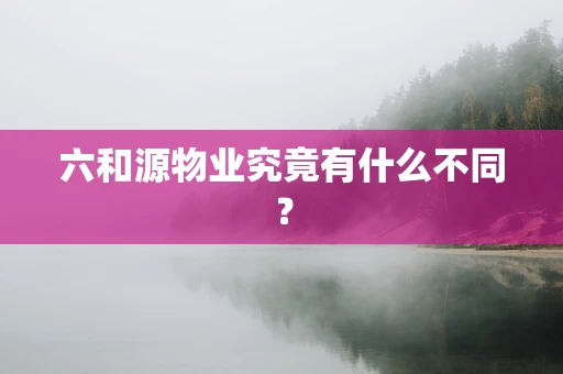 六和源物业究竟有什么不同？