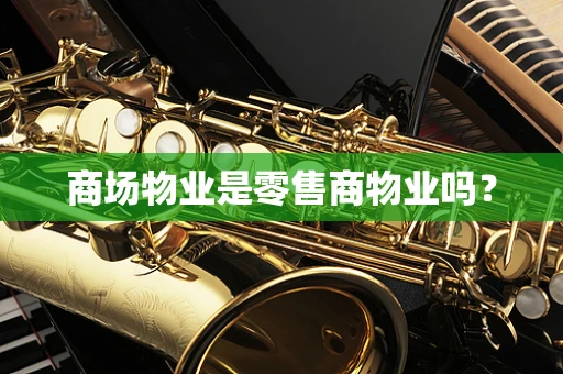 商场物业是零售商物业吗？