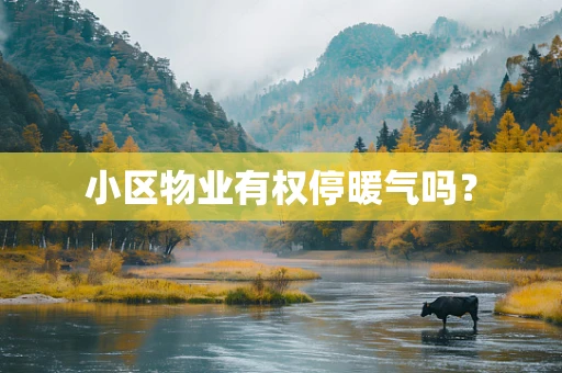 小区物业有权停暖气吗？