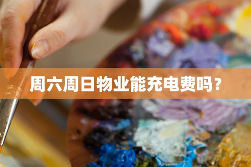 周六周日物业能充电费吗？