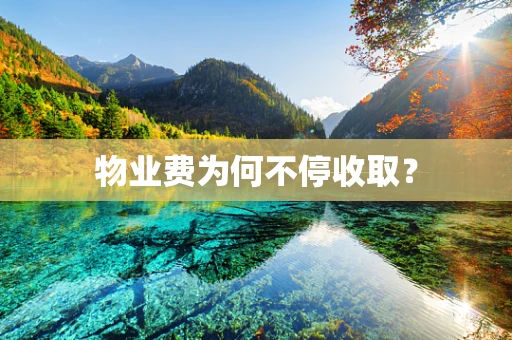 物业费为何不停收取？