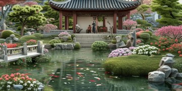 甲子花园物业管事吗？