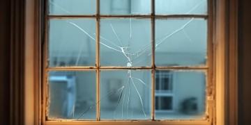 房内窗子裂缝，物业会管吗？