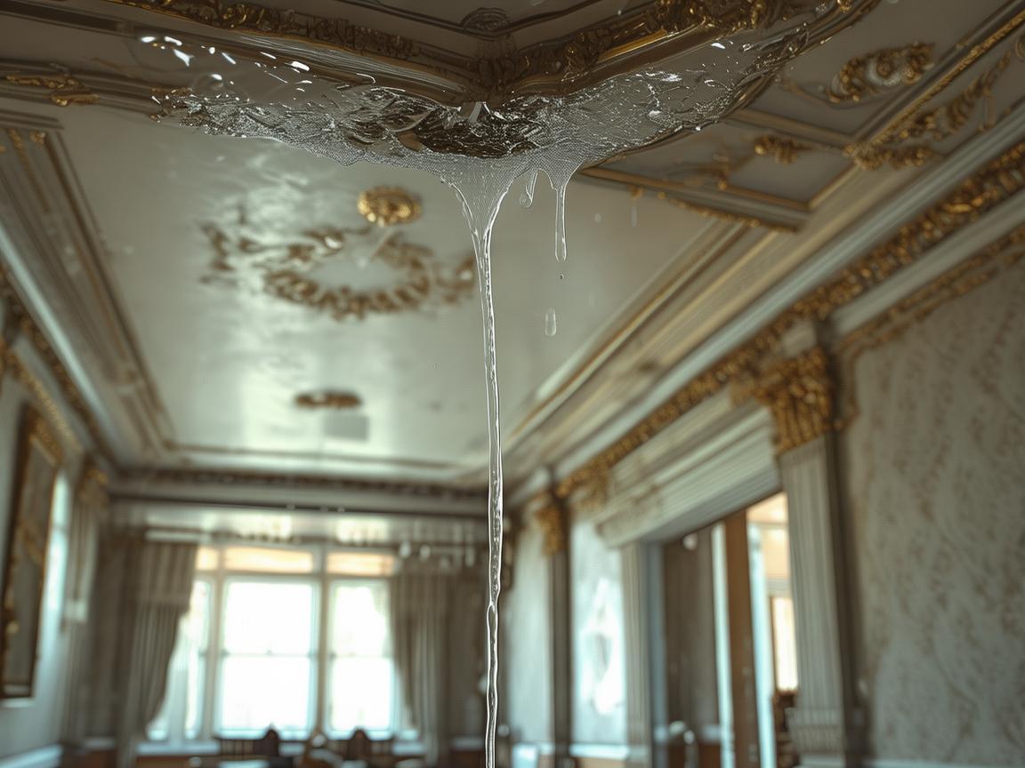 顶层漏水，物业真的不管屋里吗？
